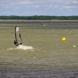 windsurfing na Jeziorze Gardno