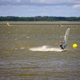 Jezioro Gardno, windsurfing